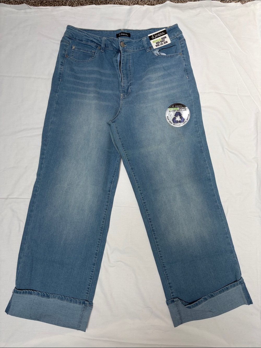 d. jeans Light Blue Boyfriend Jeans